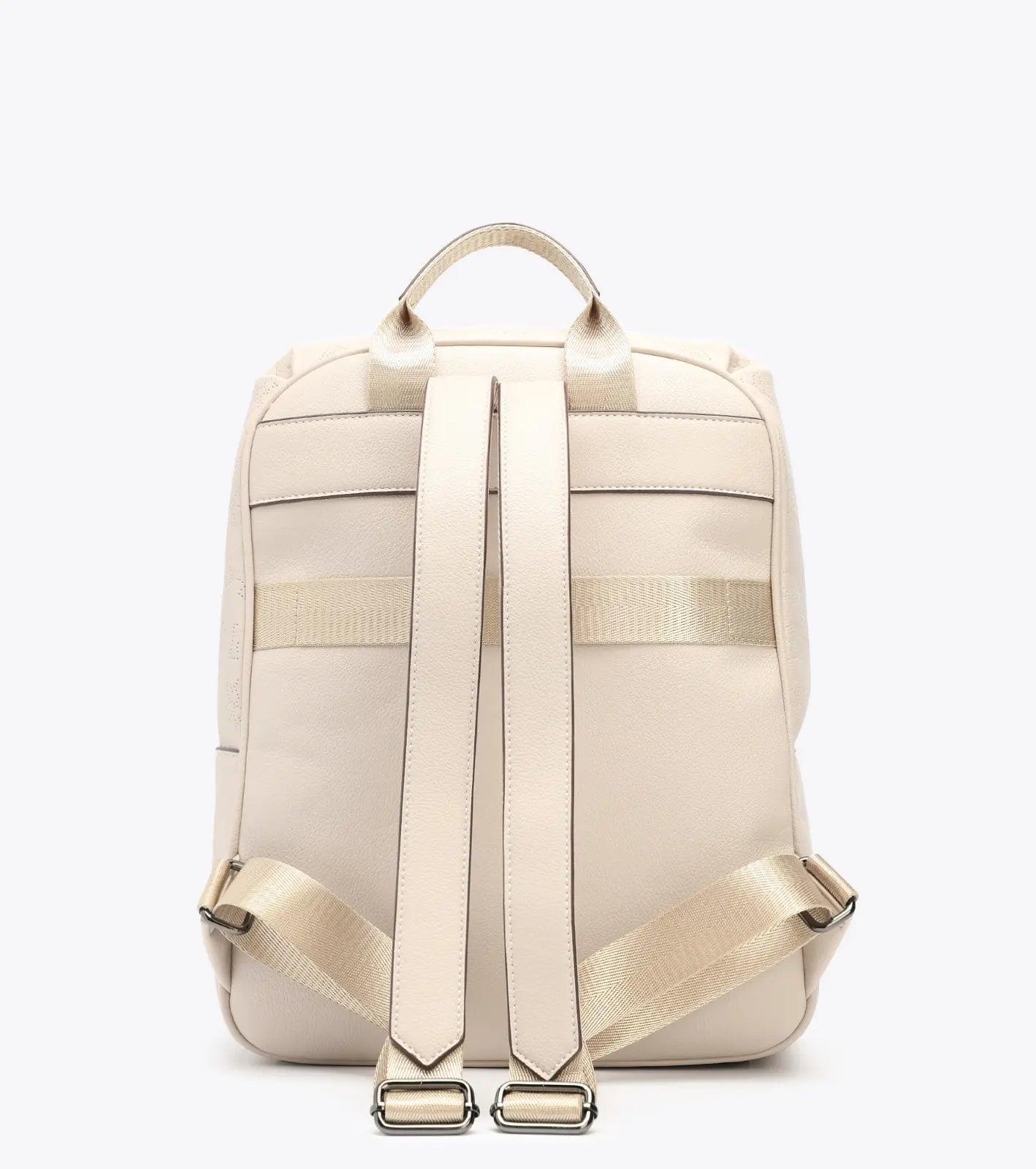 Zaino axel con tasca frontale beige