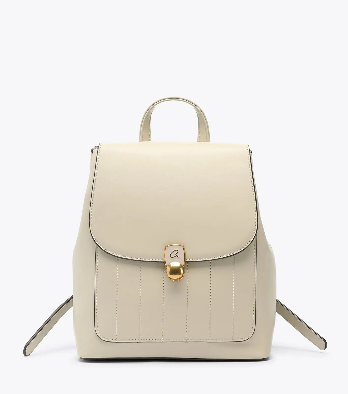 Zaino Axel chiusura a patta beige