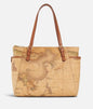 Shopping bag con fibbie 1a classe