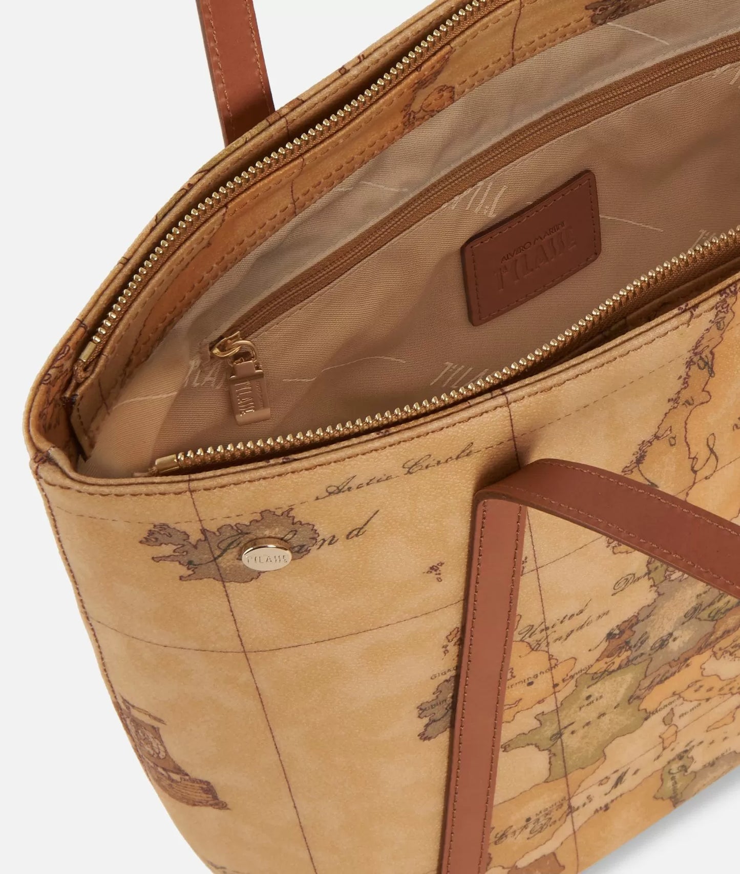 Shopping bag con borchiette media 1a classe