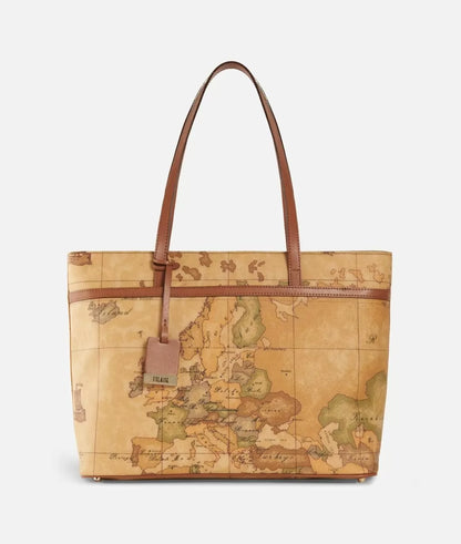 Borsa shopping con tasca 1a classe geo