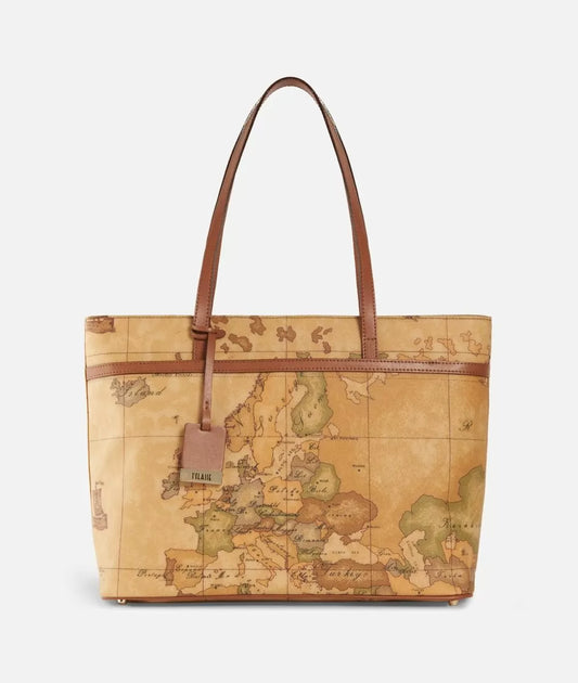 Borsa shopping con tasca 1a classe geo