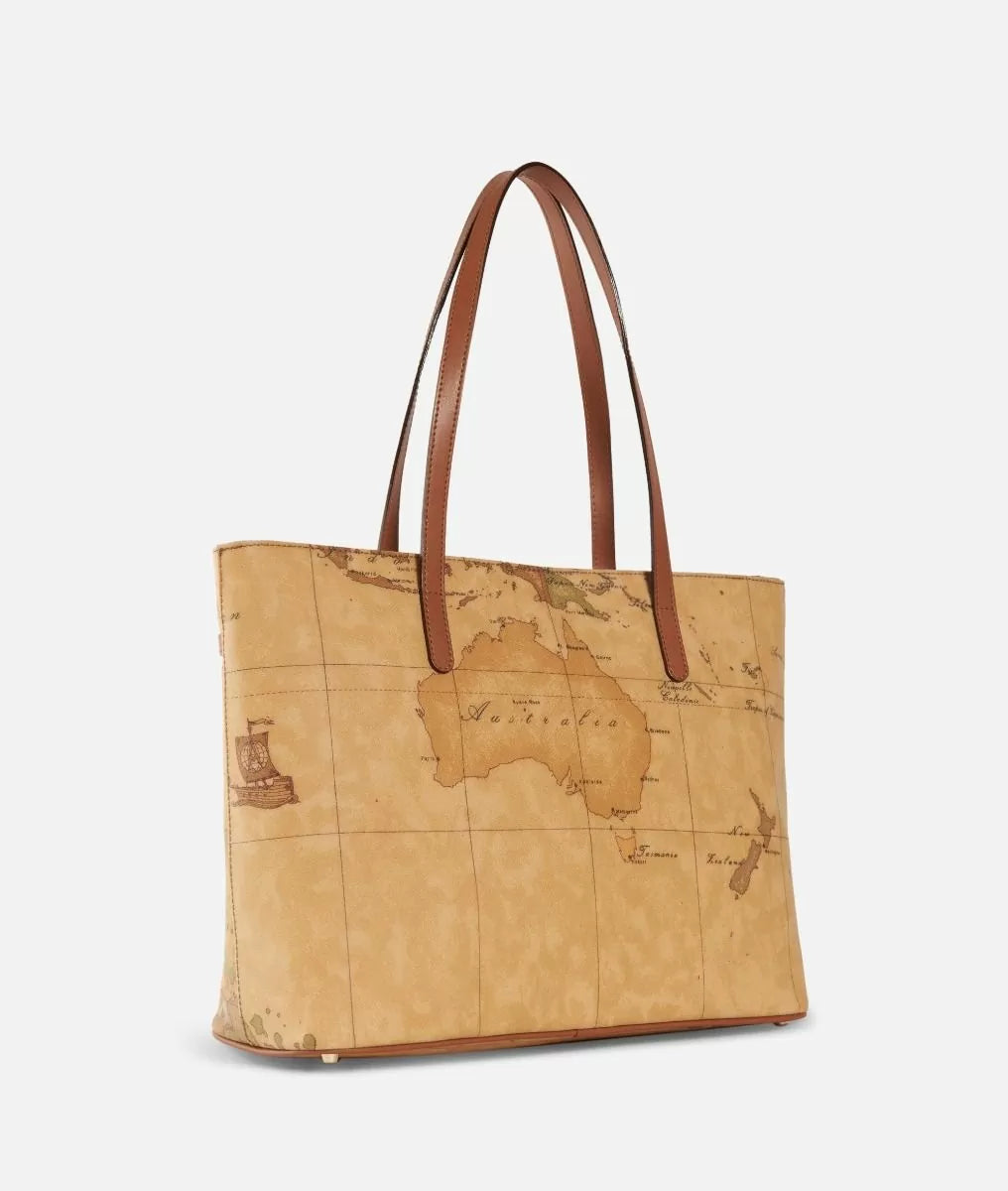 Borsa shopping con tasca 1a classe geo