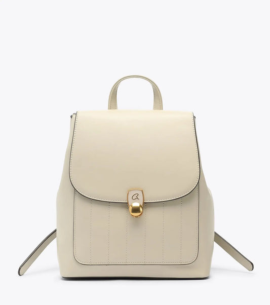 Zaino Axel chiusura a patta beige